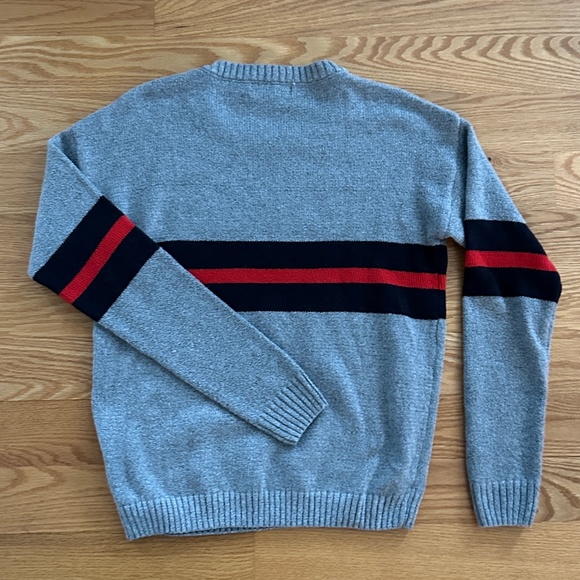 Ebby & I NWOT Double Stripe Sweater (M) - Picture 4 of 8